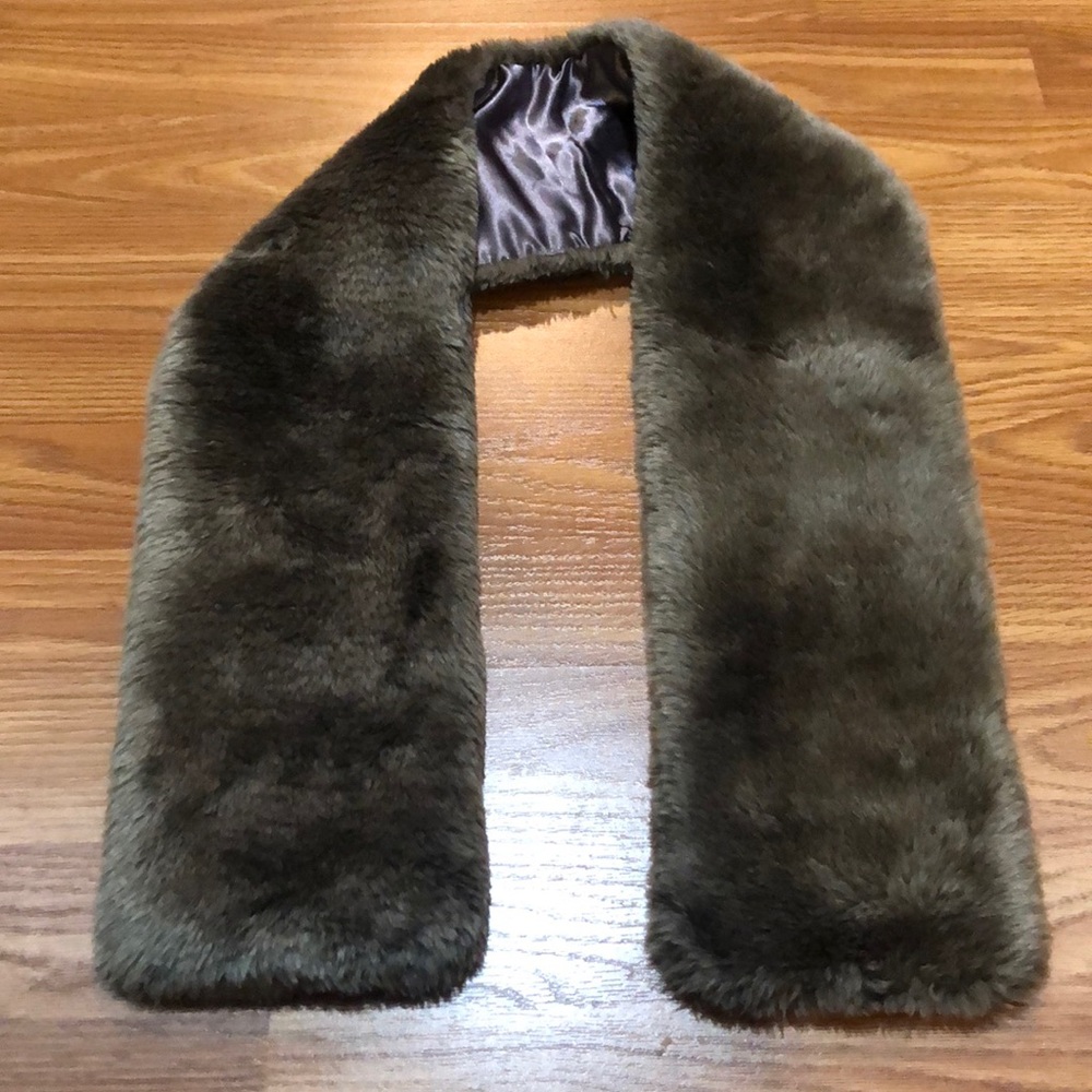 Faux fur wrap